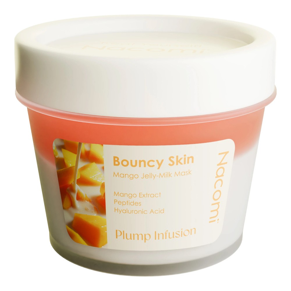 Nacomi Bouncy Skin Mango Jelly-Milk Mask Ujędrniająca Maska do Twarzy 80ml