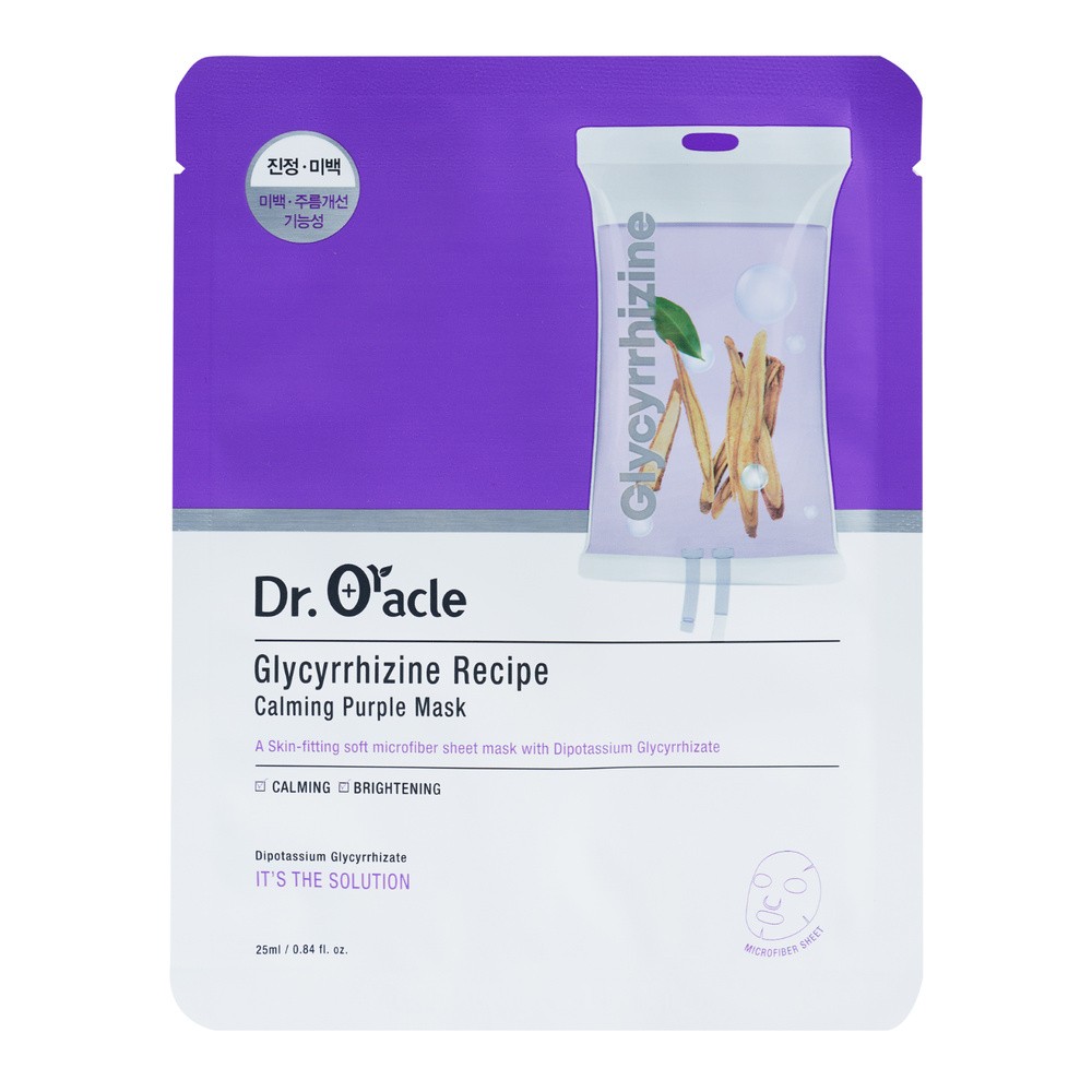 Dr. Oracle Glycyrrhizine Recipe Kojąca maska z dipotasową solą kwasu glicyryzynowego, 22 ml