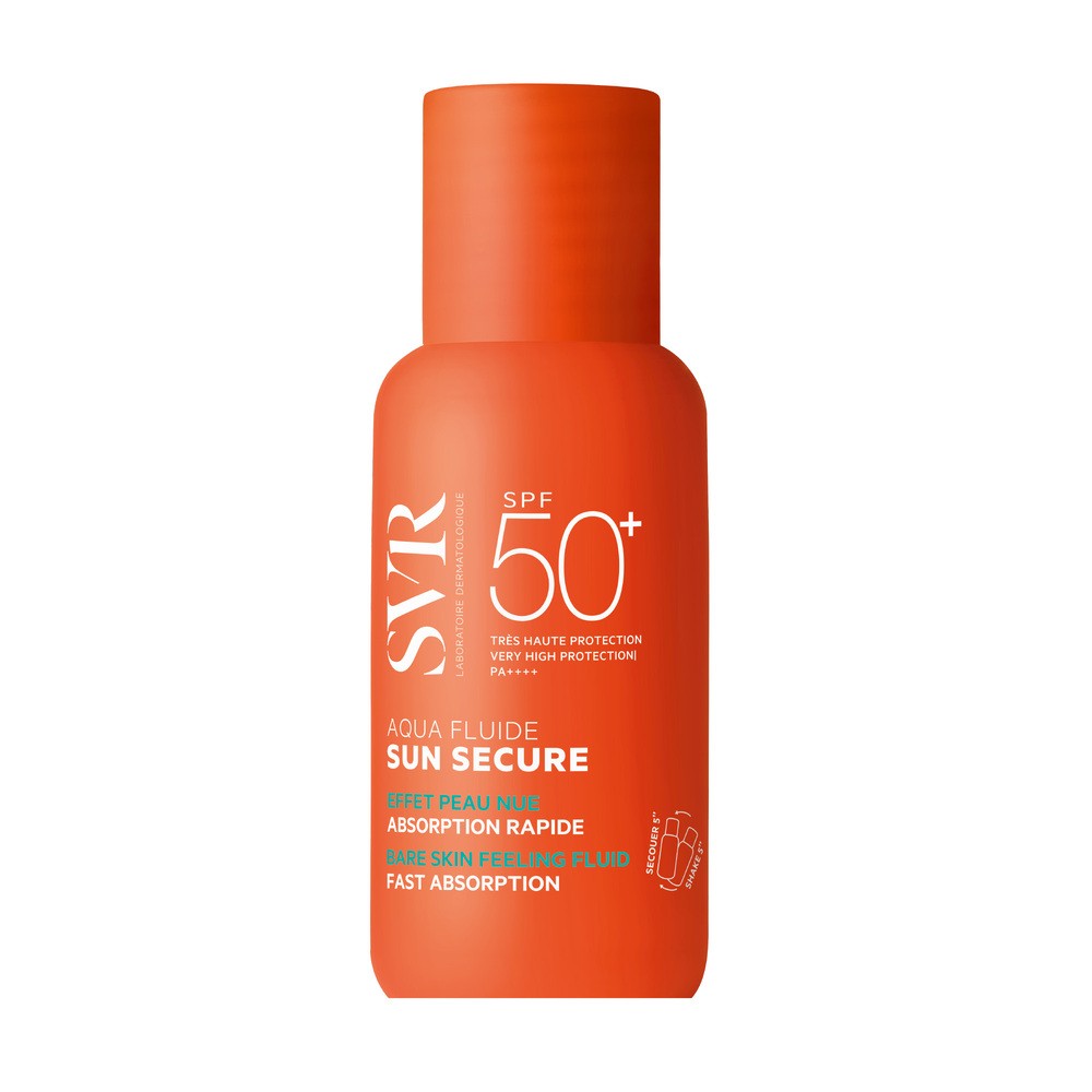 SVR Sun Secure Aqua Fluide, niewidoczny fluid SPF50+, 50 ml