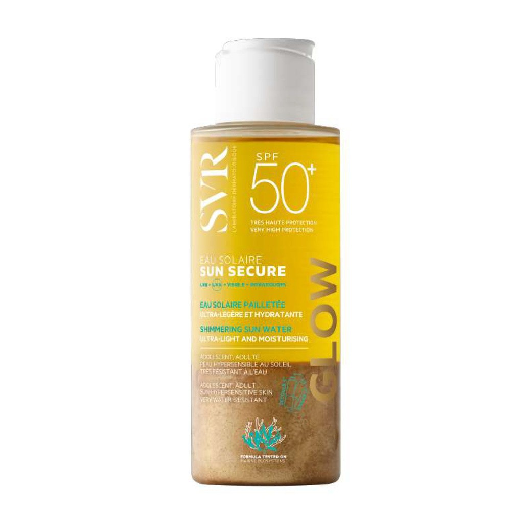 SVR Sun Secure Eau Solaire SPF30 dwufazowa woda rozświetlająca, 100 ml
