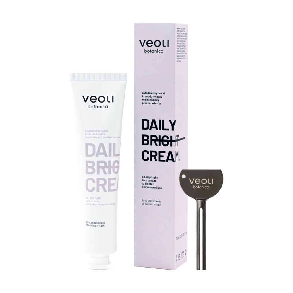 Veoli Botanica Daily Balance Cream Całodzienny Lekki Krem do Twarzy Zwężający Pory 75ml