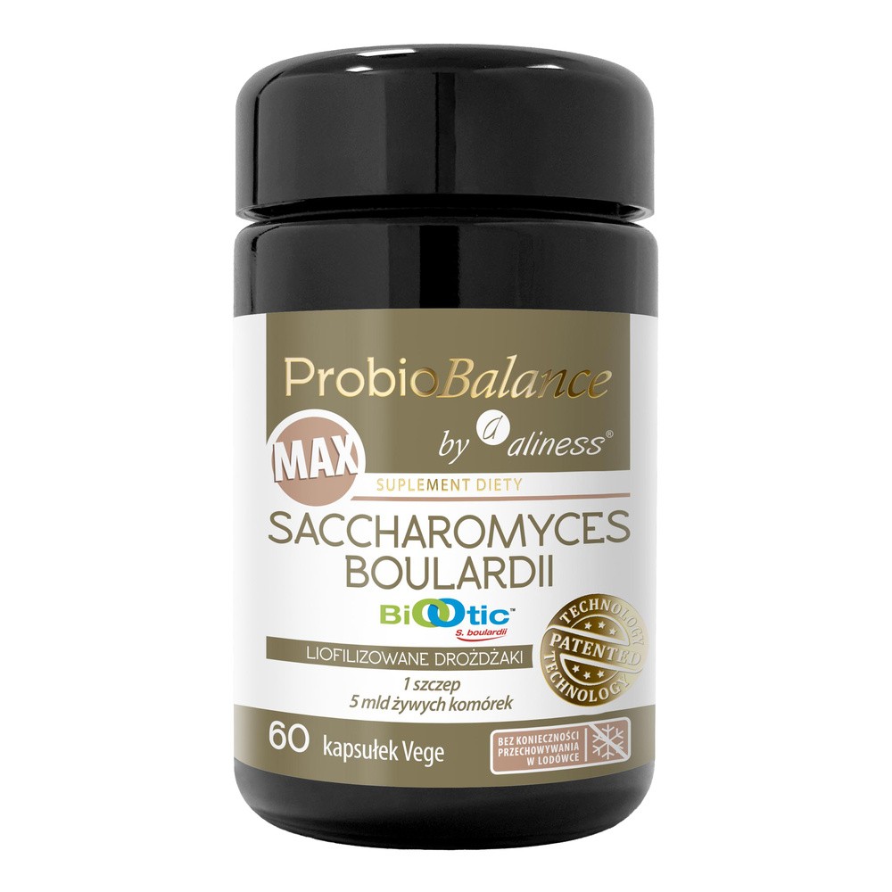 ProbioBalance Saccharomyces Boualardii Max 5mld/250 mg, kapsułki 60 szt.