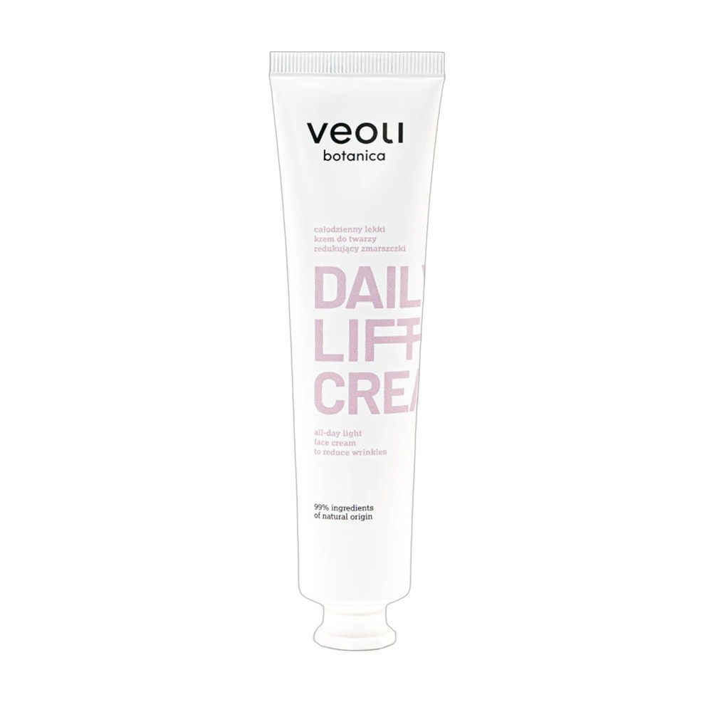 Veoli Botanica Daily Lift Cream Całodzienny Lekki Krem do Twarzy Redukujący Zmarszczki 75ml