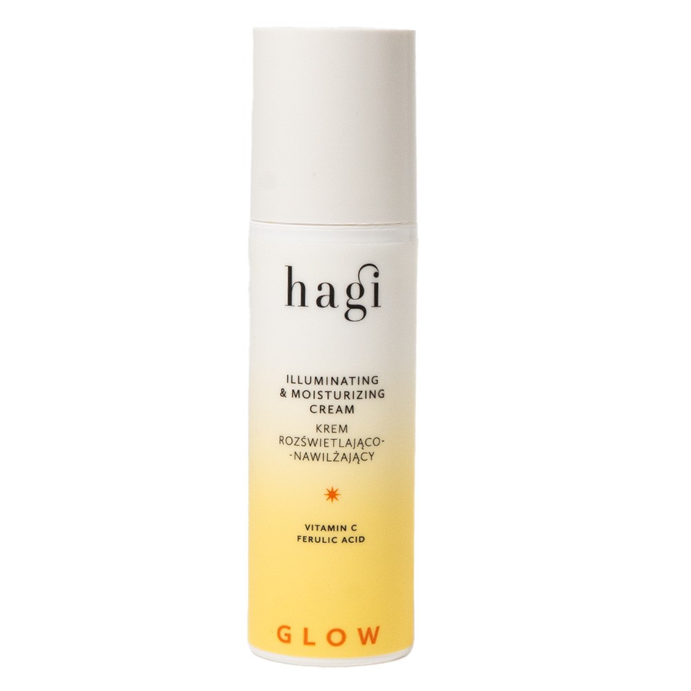 Hagi Glow, krem rozświetlająco-nawilżający, 50 ml