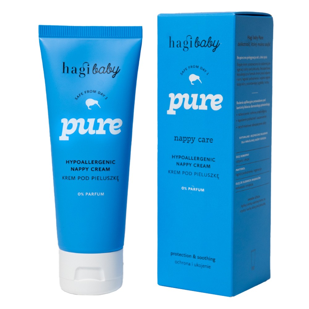 Hagi Baby Pure, hipoalergiczny krem pod pieluszkę, 75 ml