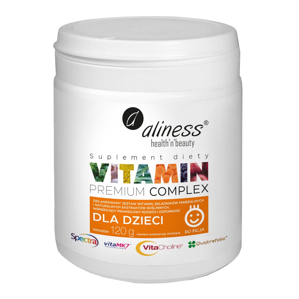 Aliness Premium Vitamin Complex dla dzieci w proszku 120g 6D09-95083