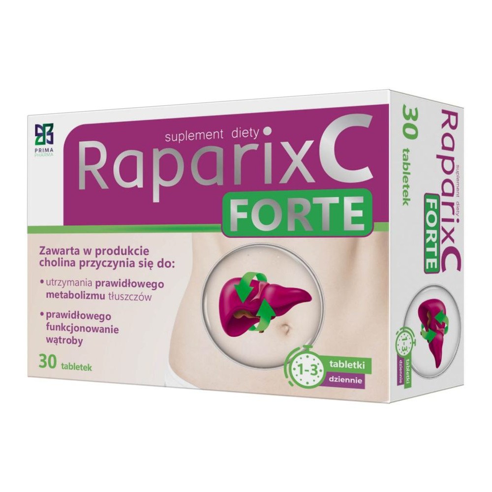 Prima Pharma Raparix C FORTE, tabletki, 30 sztuk
