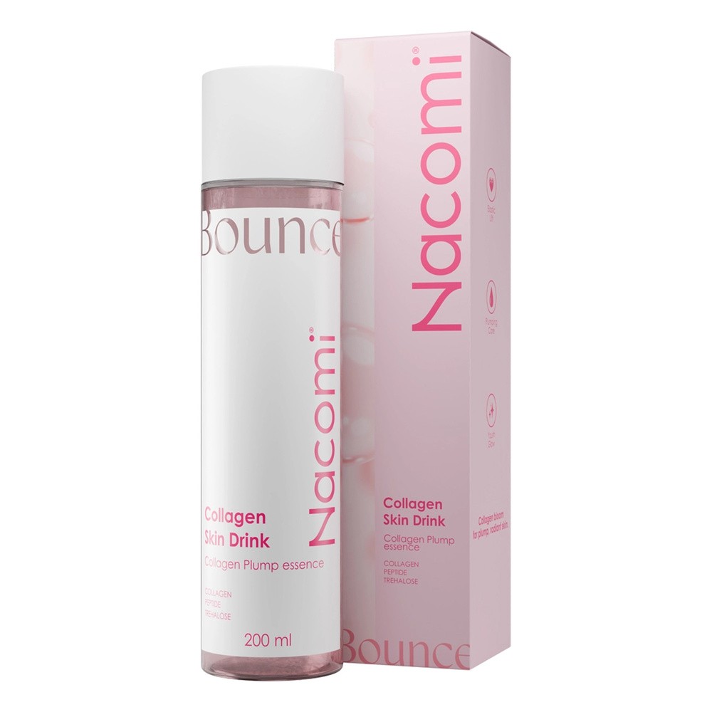 Nacomi Collagen Skin Drink Ujędrniająco-Wygładzająca Esencja do Twarzy 200ml