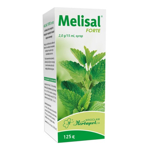 Herbapol WROCŁAW Melisal forte syrop 125 g