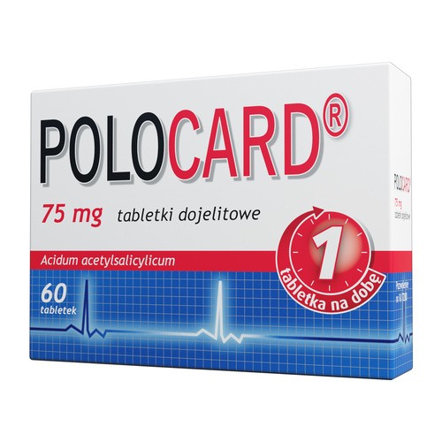 Polpharma Polocard 75mg 60 szt.