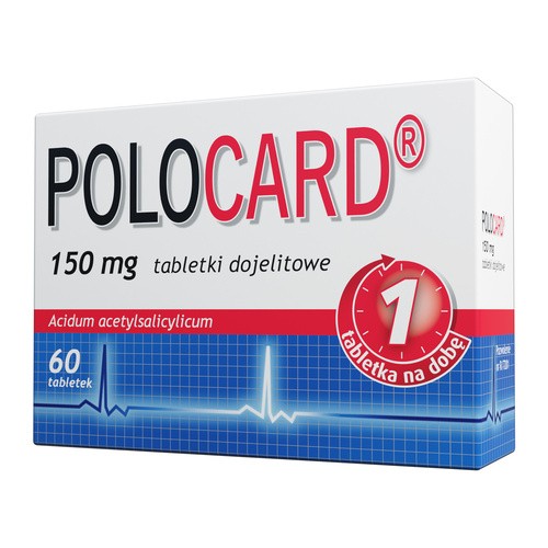 Polocard 150mg, 60 tabletek