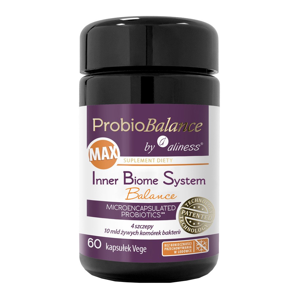 Aliness Probiobalance Inner Biome System, kapsułki, 60 szt.