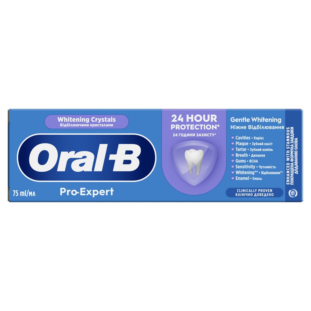 Oral-B Pro-Expert Gentle Whitening Delikatne wybielanie Pasta do zębów, 75 ml