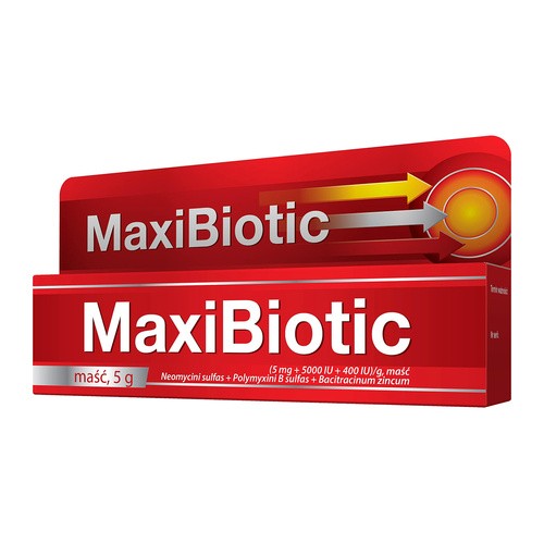Polfa ICN RZESZÓW S.A. Maxibiotic, maść 5g