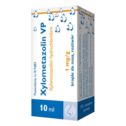 Xylometazolin VP 1 mg/g, 10 ml