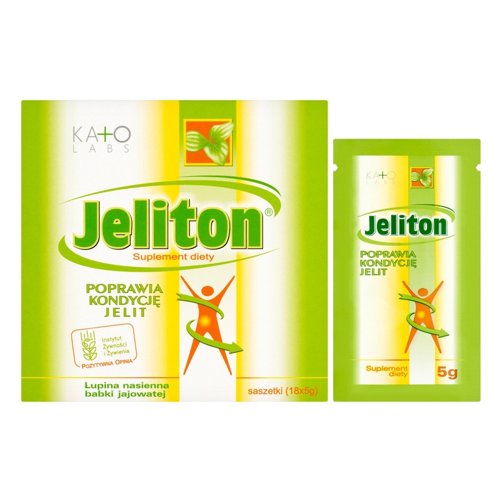 Kato Jeliton łupina nasienna babki jajowatej 18x5 g