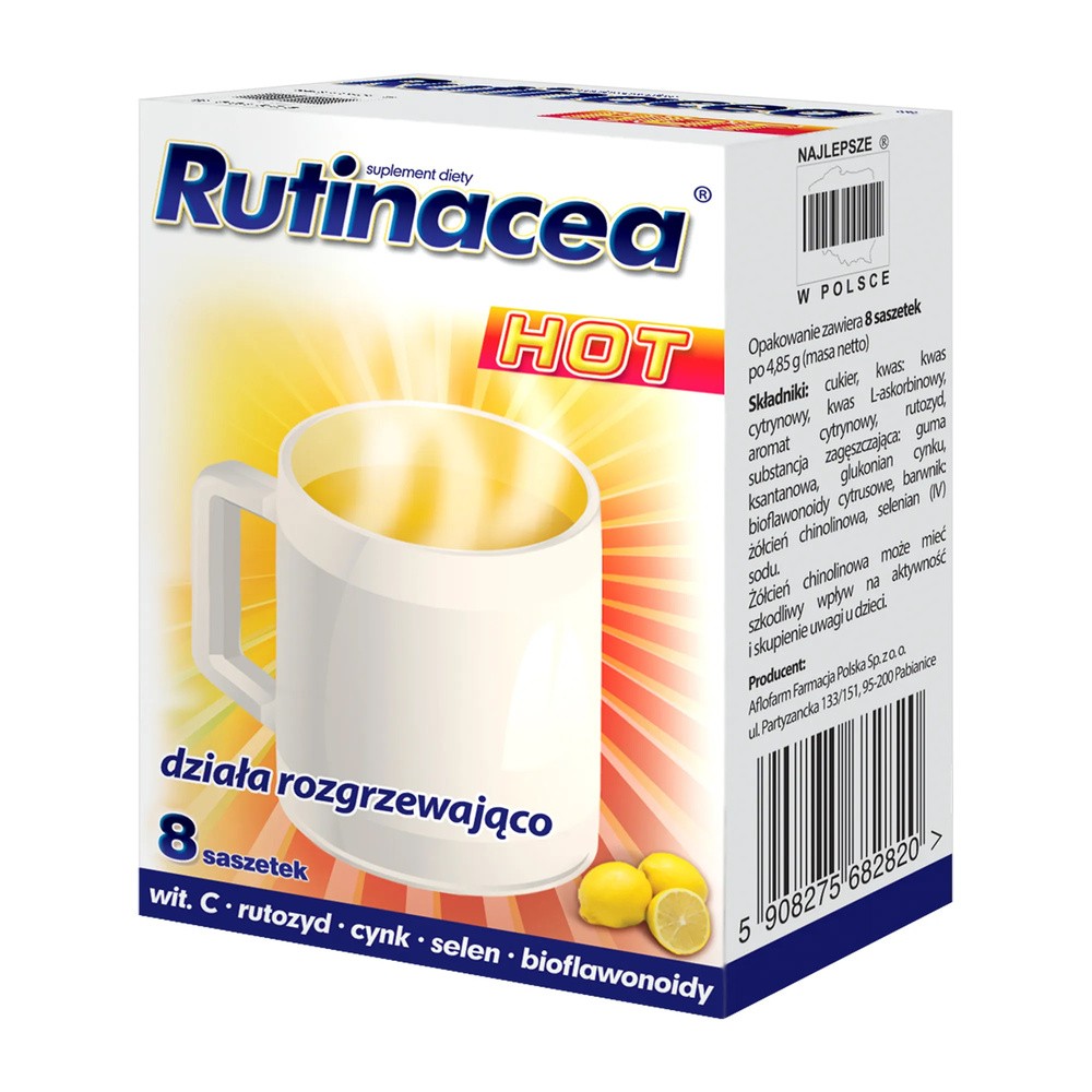 Opinie o  Rutinacea HOT 8 szt.