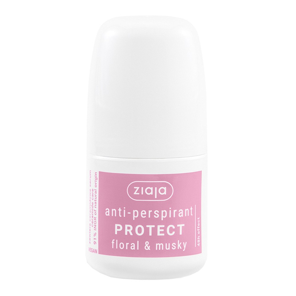 Ziaja Anti-perspirant Protect Floral & Musky, 60 ml