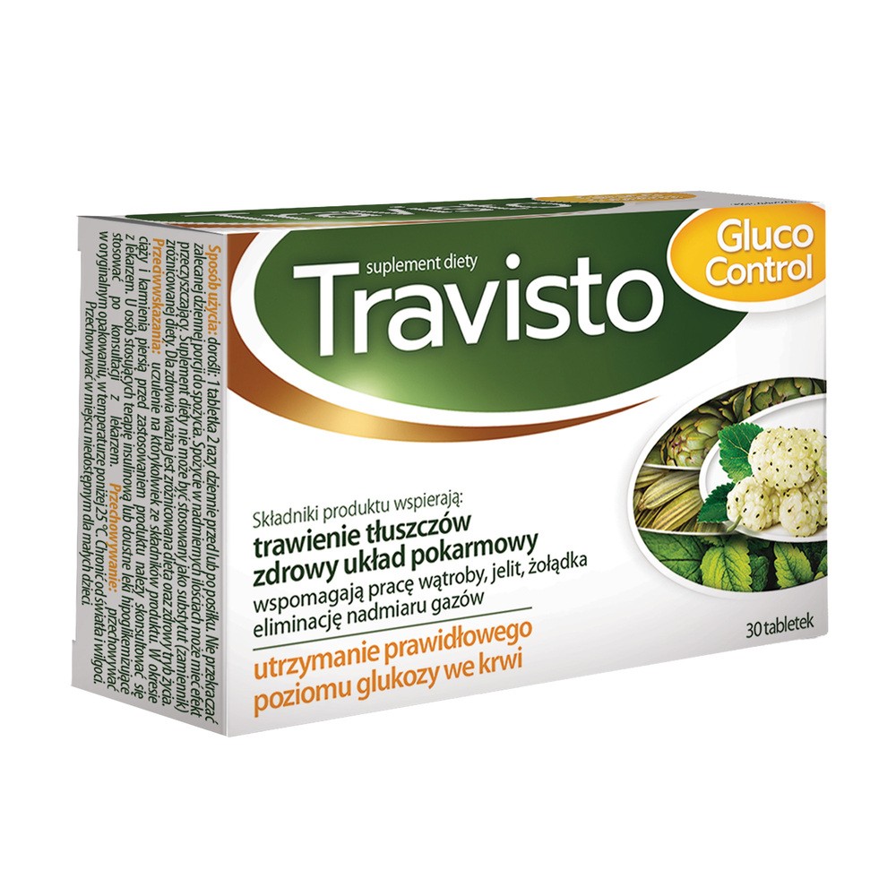 Travisto Gluco Control, tabletki, 30 szt.