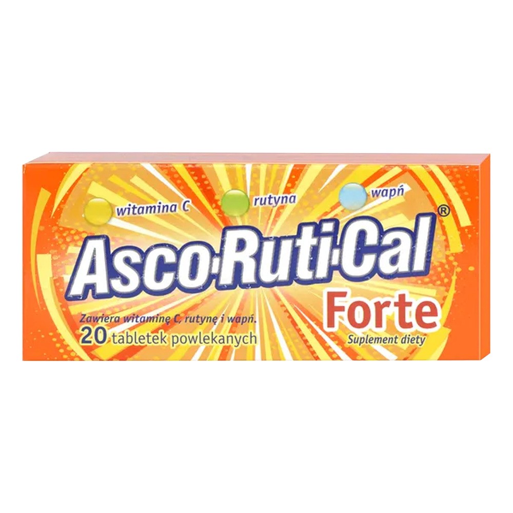 Ascorutical Forte, 30 tabletek