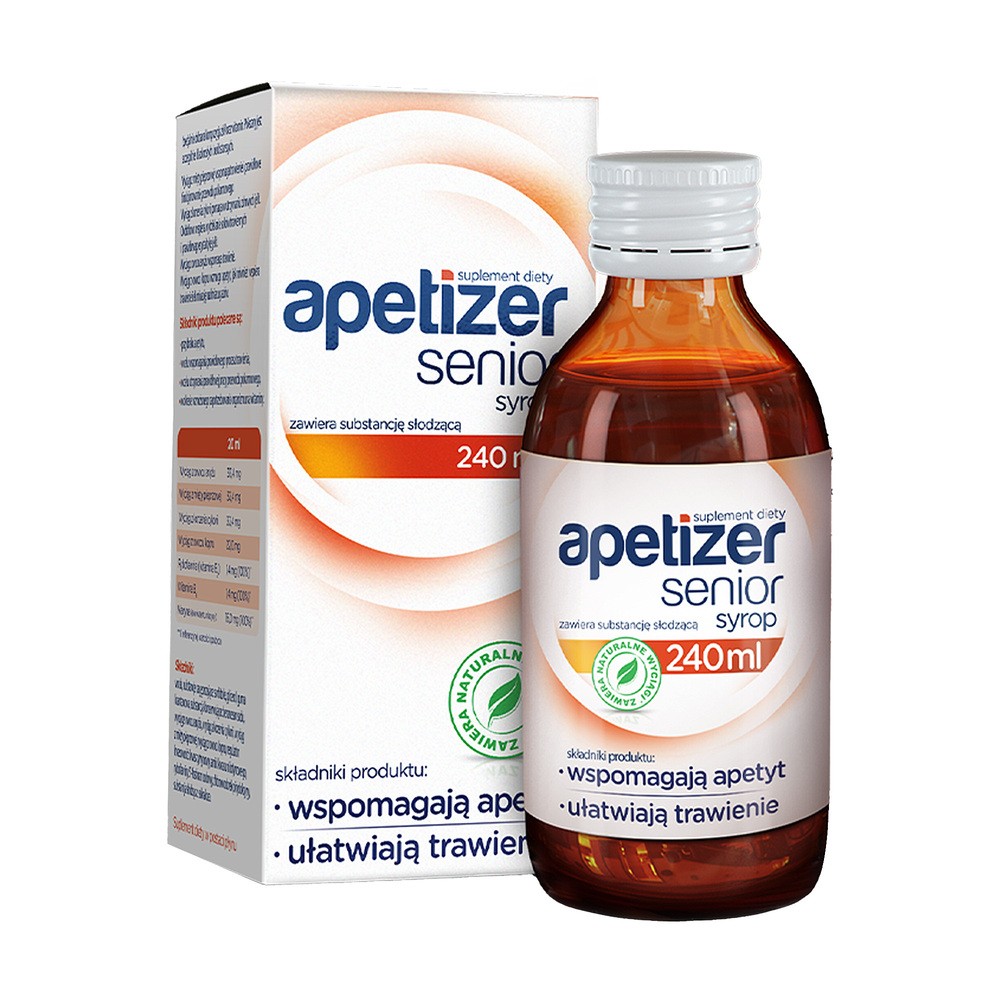 Apetizer Senior, syrop, 240 ml