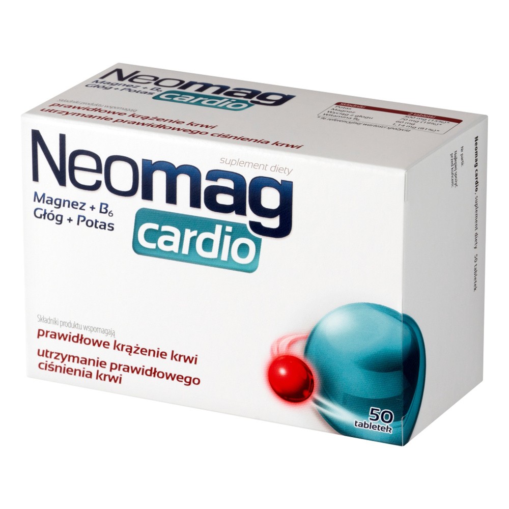 Aflofarm Neomag Cardio 50 szt.