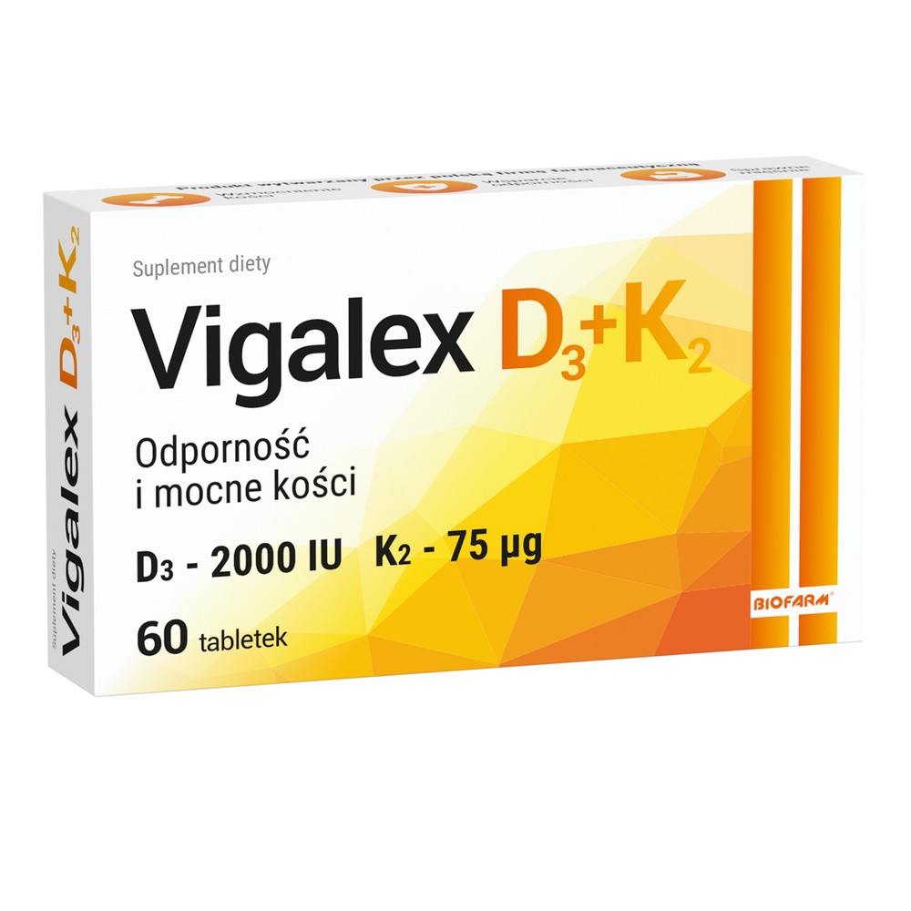 Vigalex D3+K2, tabletki, 60 szt.