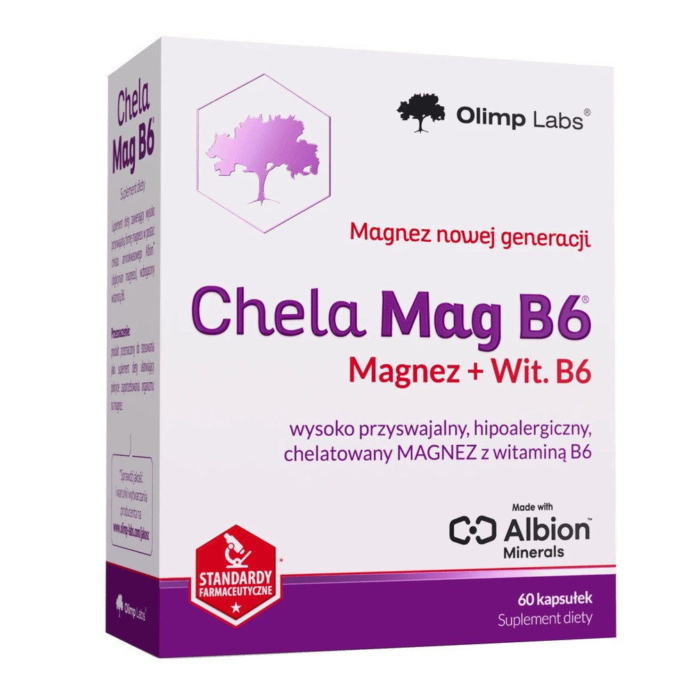 Olimp Chela Mag B6 60 szt.