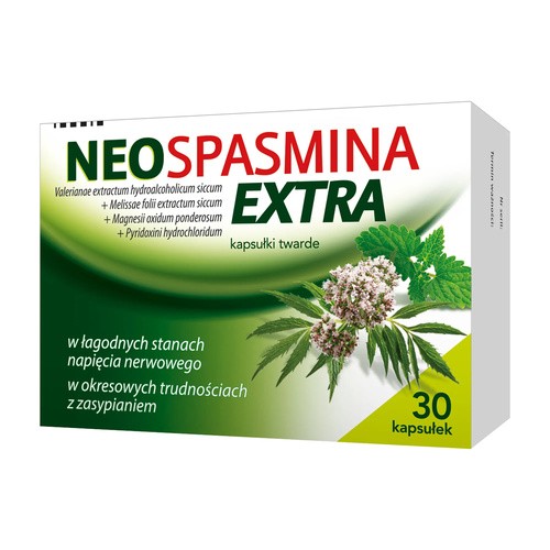 Polpharma Extraspasmina kapsułki twarde 30kapsułek 8082802
