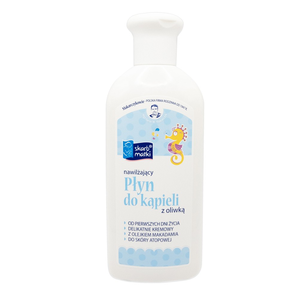 Mackar Skarb Matki Płyn do kąpieli z oliwką dla niemowląt i dzieci z oliwką 250ml