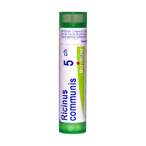 Boiron Ricinus communis, 5 CH, gran.,4g,(MZ19274) 3078621