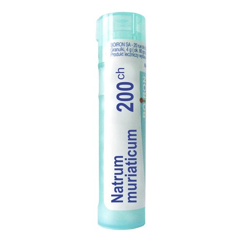 Boiron Natrum Muriaticum 200 CH, granulki - 4 g