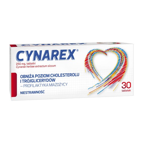 Cynarex - 30 tabletek