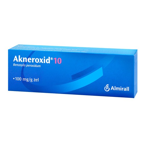 ALMIRALL HERMAL GMBH Akneroxid 10% żel 50 g