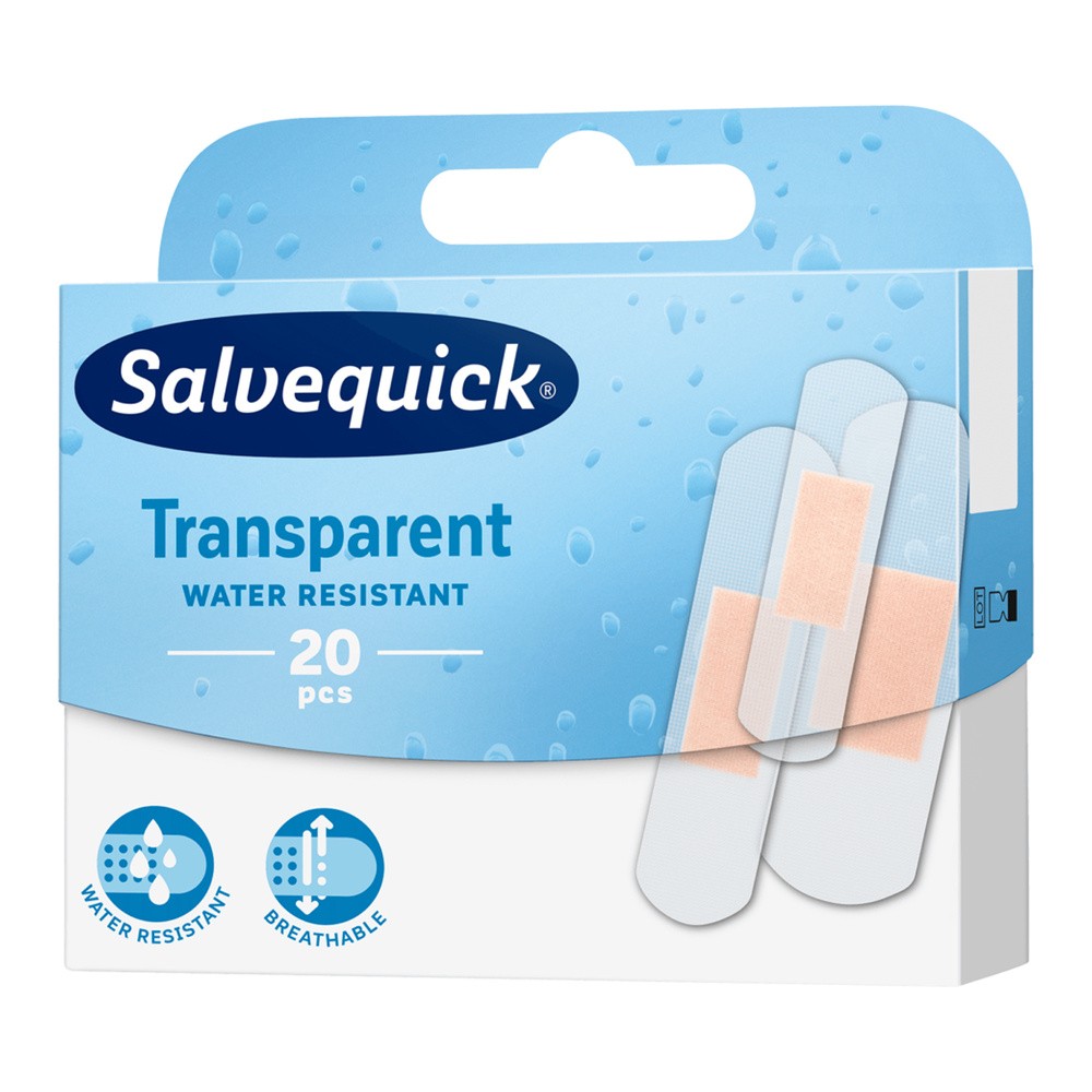 Salvequick SOR.PLASTRY SALVEQ.TRANSP.20SZ