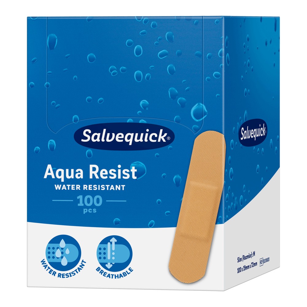 Salvequick średnie 100szt plastry wodoodporne