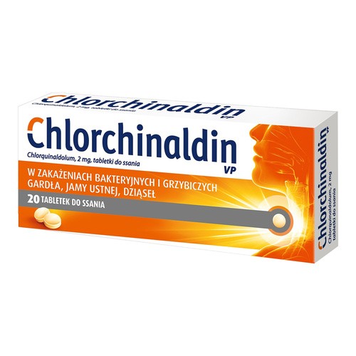 Chlorchinaldin VP tabl.dossania 2mg 20tabl