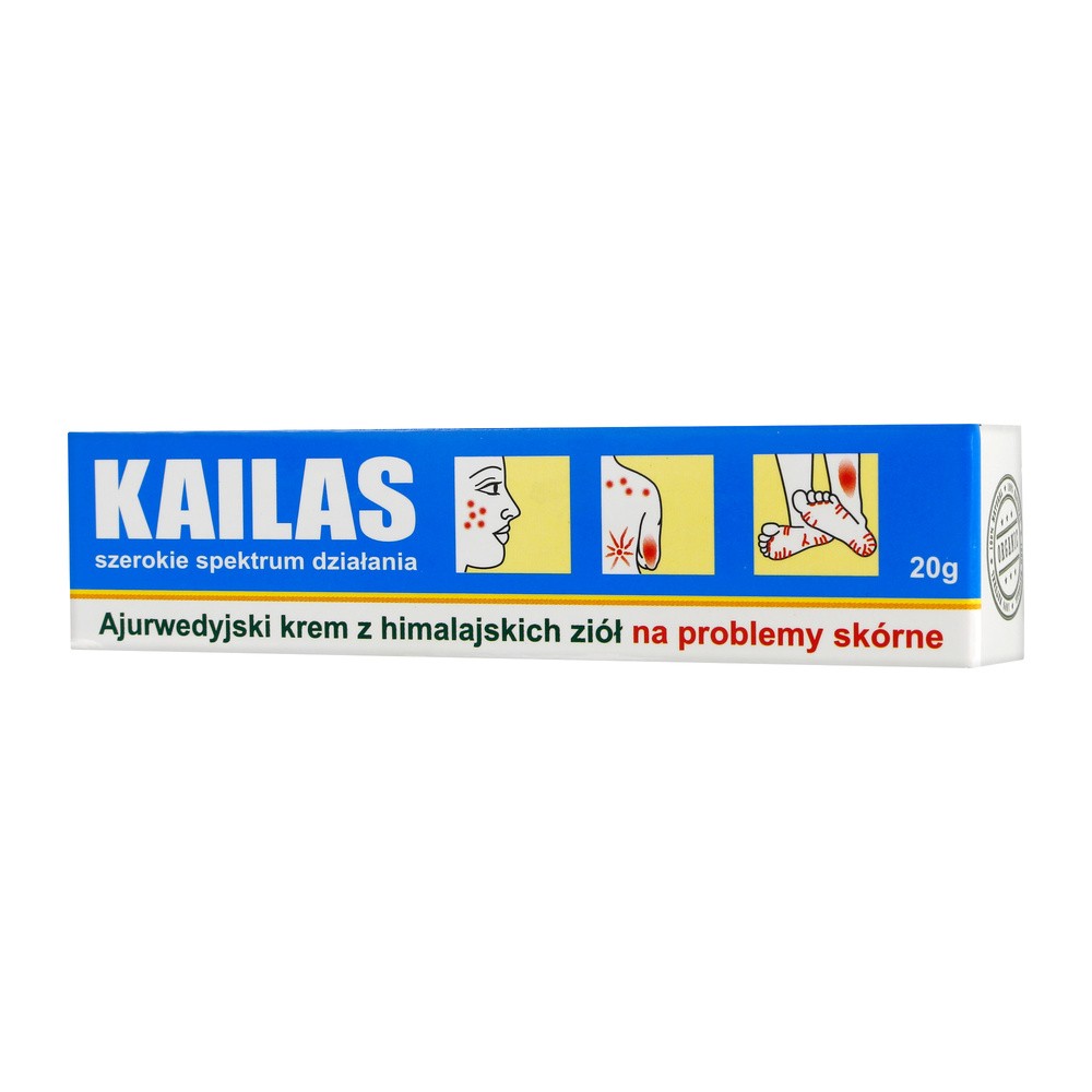 AYURVEDIK KAILAS - Ajurwedyjski krem z himalajskich ziół na problemy skórne 20g