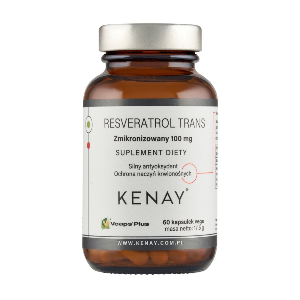 Kenay Sp. J Resveratrol trans zmikronizowany 100 mg TT000152