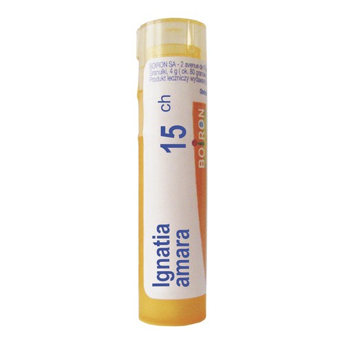 Boiron Ignatia Amara 15 CH granulki 4 g Wysyłka kurierem tylko 10,99 zł