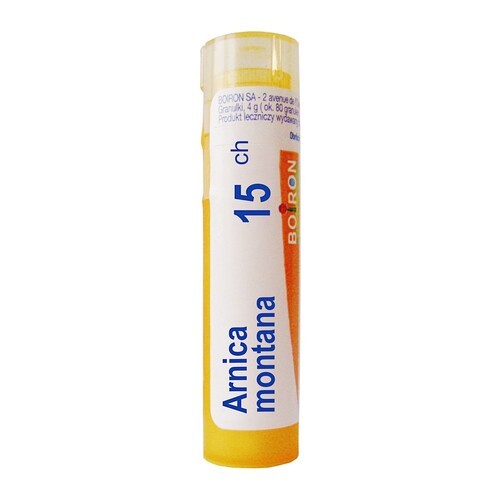 Boiron Arnica montana, 15 CH, gran., 4 g,(MZ19213) 3063510