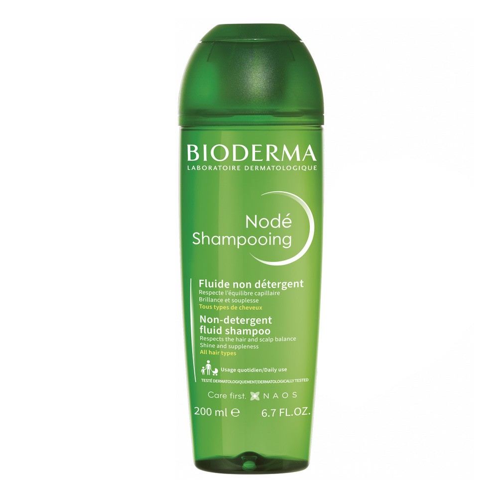 Bioderma Nodé Nodé szampon do wszystkich rodzajów włosów Non-Detergent Fluid Shampoo) 200 ml