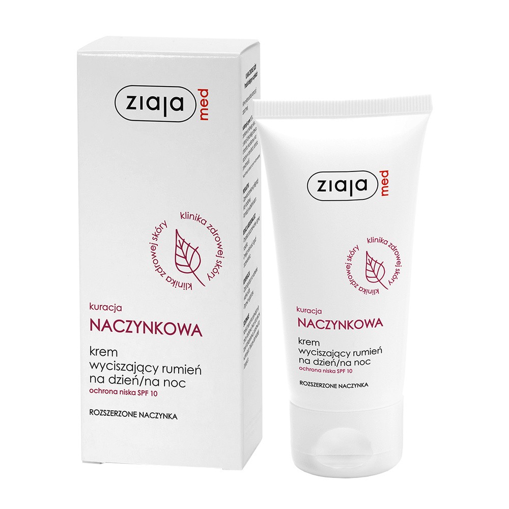 Ziaja MED Kuracja naczynkowa Krem wiciszający rumień 50ml