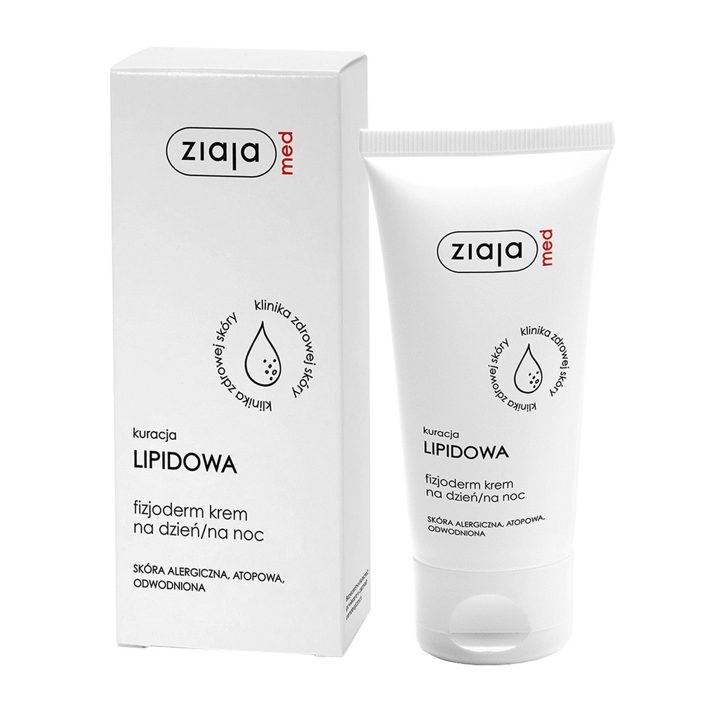Ziaja med kuracja lipidowa fizjoderm krem na dzień/na noc 50 ml
