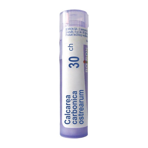 Boiron Calcarea Carbonica Ostrearum 30 CH granulki 4g  3065332