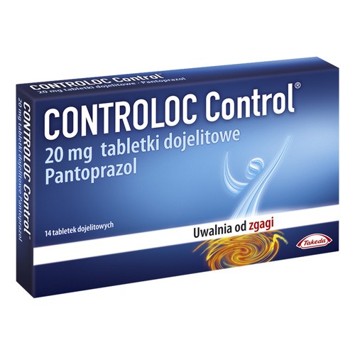 Nycomed Controloc Control 20mg 14 szt.