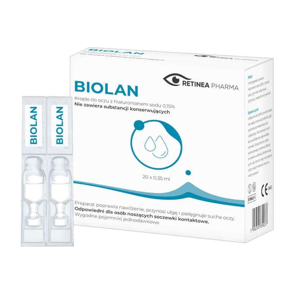 Penta Arzneimittel Biolan 0,15% 20 szt.