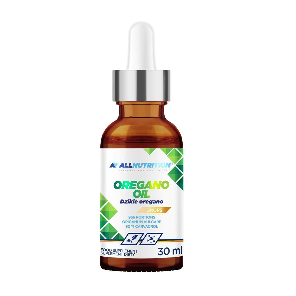 Allnutrition, Oregano Oil Drops, krople, 30 ml