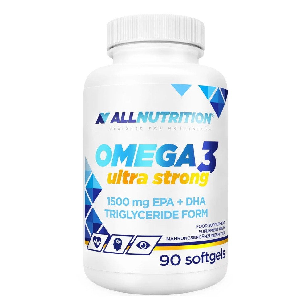 Allnutrition, Omega 3 Ultra Strong, kapsułki, 90 sztuk