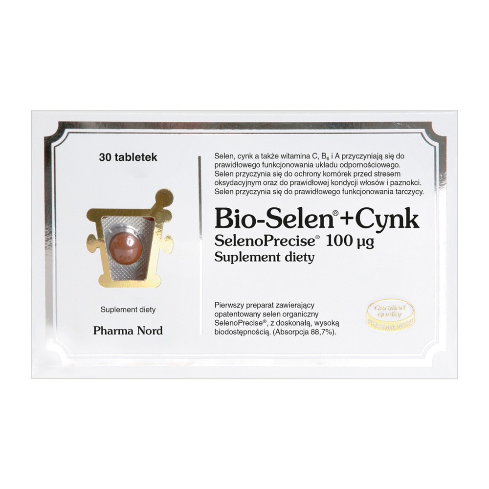 PHARMA NORD Bio-selen+cynk x 30 tabl